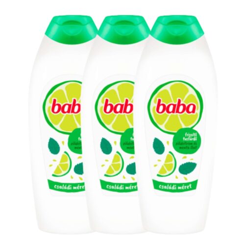 Baba Tusfürdő Zöldcitrom 3x750ml