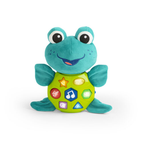 BABY EINSTEIN Zenélő interaktív játék teknős Neptune's Cuddl...