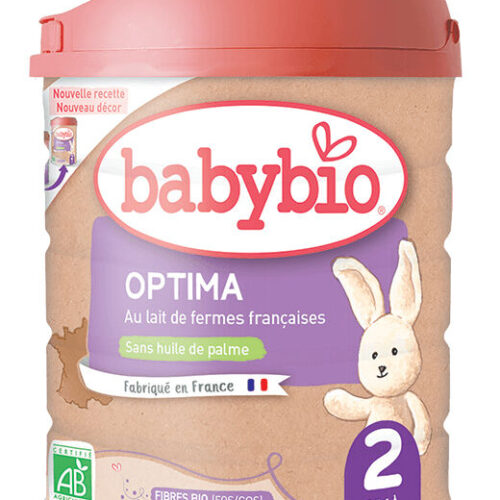 BABYBIO OPTIMA 2 bio csecsemőtápszer 800 g