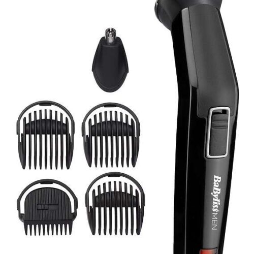 BaByliss 6in1 Szőrtelenítő készlet arcra - fekete (MT725E)