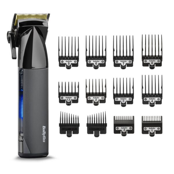 BaByliss E991E Super-X Metal vezeték nélküli hajvágó Fekete
