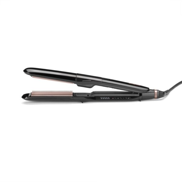 Babyliss ST493E Steam Smooth gőzölős kerámialapos hajvasaló  Feke...