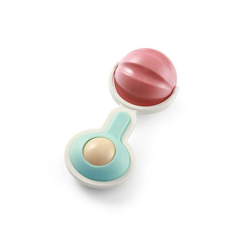 BABYONO Csörgő rágókával Barbell 0m+