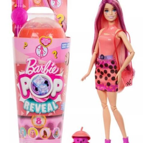 Barbie: Slime Reveal Bubi-Buli Baba - narancssárga
