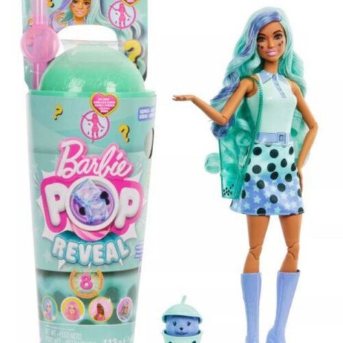 Barbie: Slime Reveal Bubi-Buli Baba - zöld