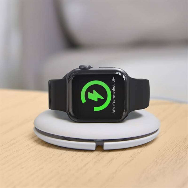 Baseus ACSLH-01 Apple Watch vezeték nélküli töltő - fehér
