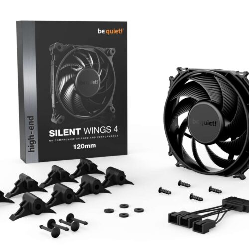 Be Quiet! Cooler 12cm - SILENT WINGS 4 120mm (1600rpm