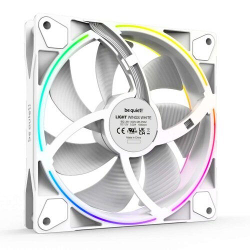 Be Quiet! Cooler 14cm - LIGHT WINGS WHITE 140mm PWM Triple Pack (...