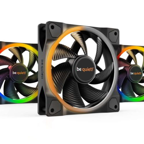 Be Quiet Light Wings 120mm PWM Triple Pack hűtő ventilátor 3db (BL076)