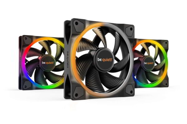Be Quiet Light Wings 120mm PWM Triple Pack hűtő ventilátor 3db (BL076)