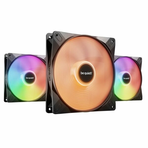 be quiet! LIGHT WINGS LX 140mm PWM 3-Pack Black Számítógép ház Ve...