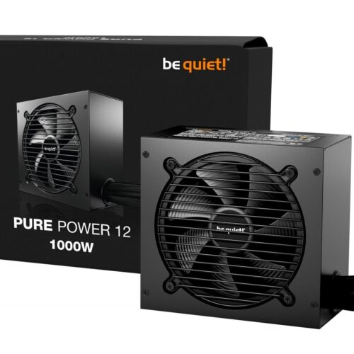 be quiet! PURE POWER 12 1000W 20+4 pin ATX Fekete tápegység