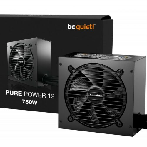 be quiet! PURE POWER 12 750W 20+4 pin ATX Fekete tápegység