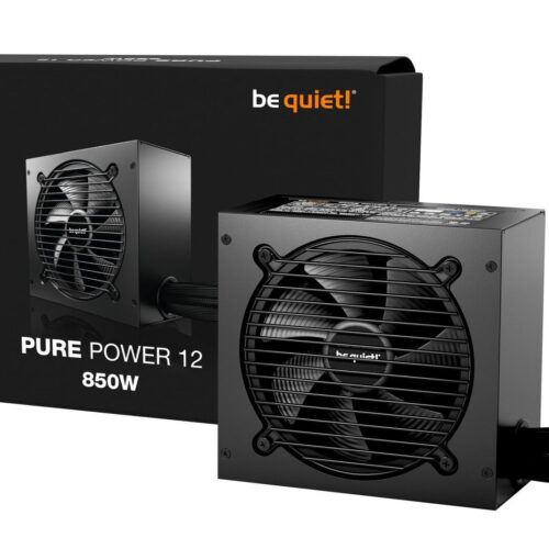be quiet! PURE POWER 12 850W 20+4 pin ATX Fekete tápegység
