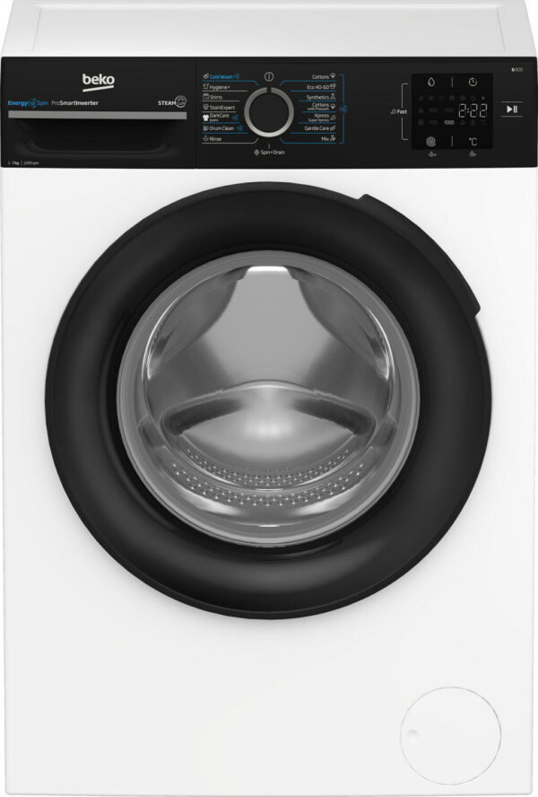 Beko BM3WFSU37213WPBB Elöltöltős mosógép