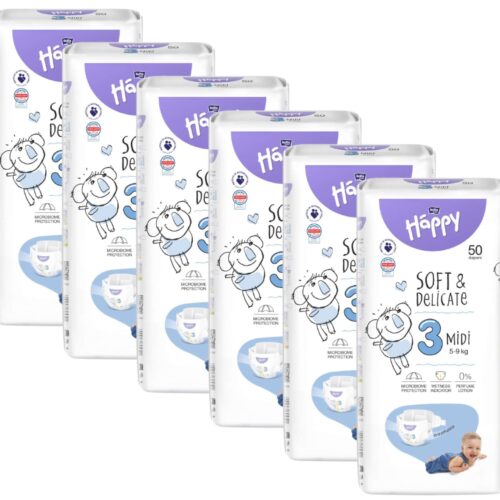Bella Happy havi Pelenkacsomag 5-9kg Midi 3 (300db)