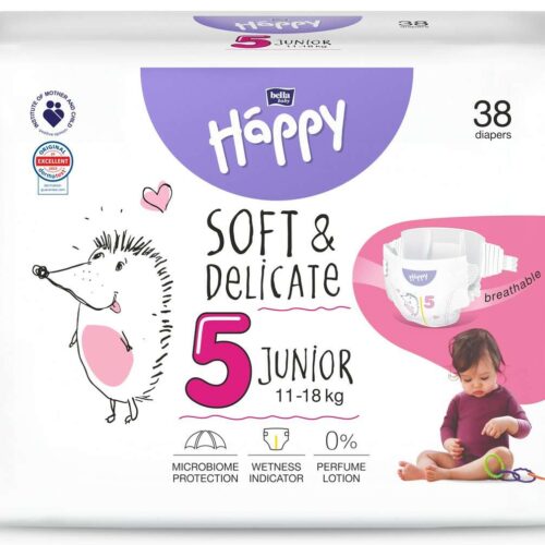 Bella Happy Nadrágpelenka 11-18kg Junior 5 (38db)