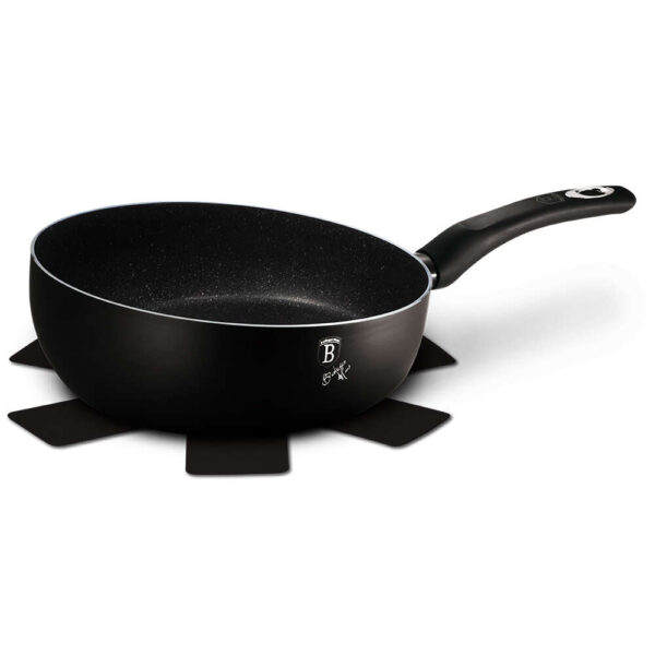 Berlinger Haus BH-1854 Black Silver Collection Flip serpenyő márv...