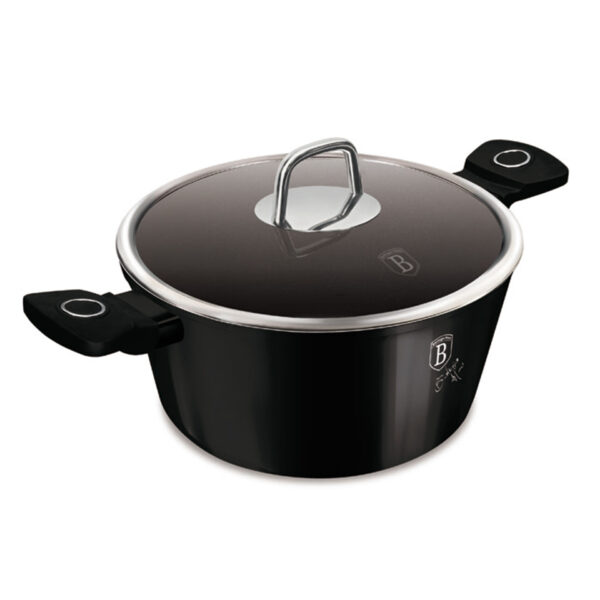 Berlinger Haus BH-8225 lábas fedővel Black Vantage Collection