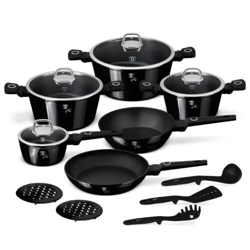 Berlinger Haus BH-8232 edénykészlet 15 részes Black Vantage collection
