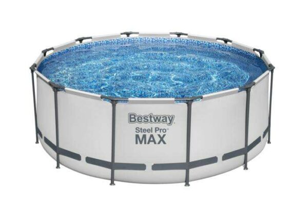 Bestway 366x122cm Fémvázas medence szivattyúval