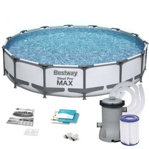 Bestway Steel Pro Max Fémvázas medence szett 427x84cm (8050055)