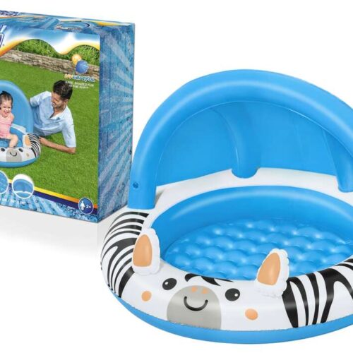 Bestway Zebra Pancsolómedence - Napernyővel - 97x66cm