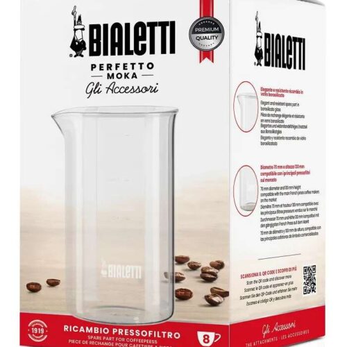 Bialetti Coffee Press Tartozék üveg 1L