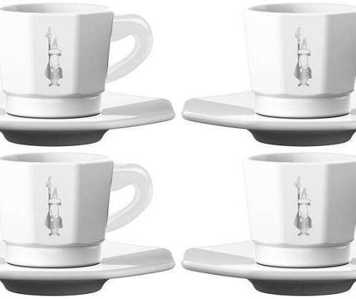 Bialetti Moka csésze szett (4db) - Fehér