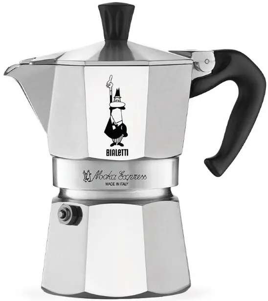 Bialetti Moka Express Kotyogós Kávéfőző 1 személyes