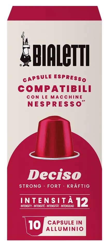 Bialetti Nespresso kompatibilis kapszula DECISO 10db