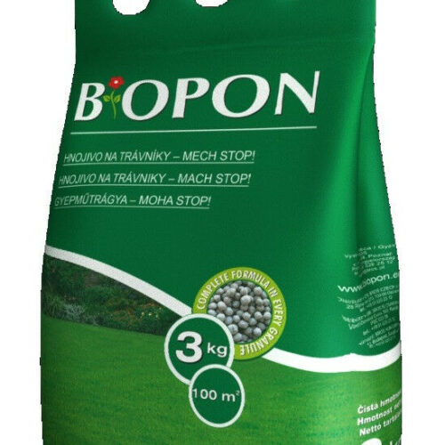 Biopon Gyep Műtrágya Moha Stop - 3kg