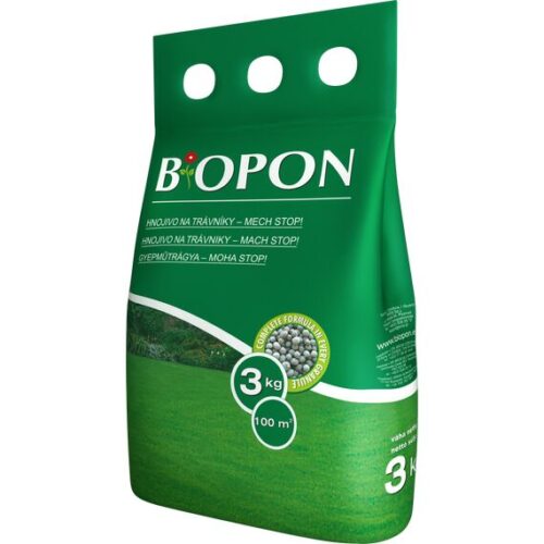 Biopon mohás gyeptáp 3 kg