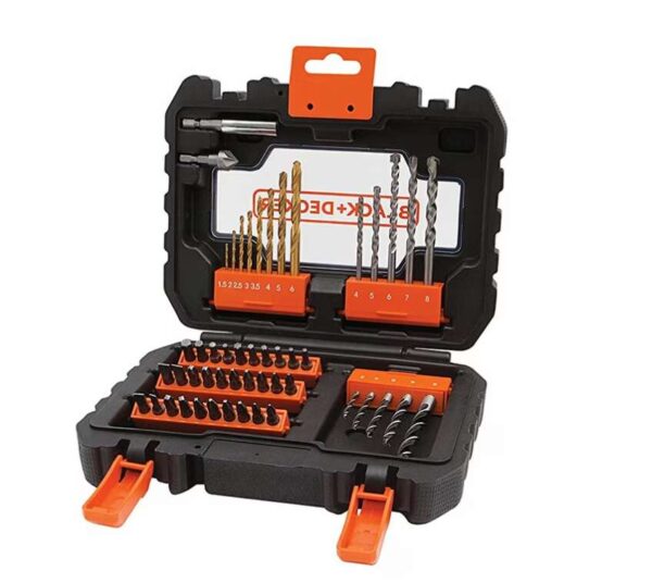 Black & Decker A7232-XJ 50 Darabos Titánium Fúró és Csavarozó...