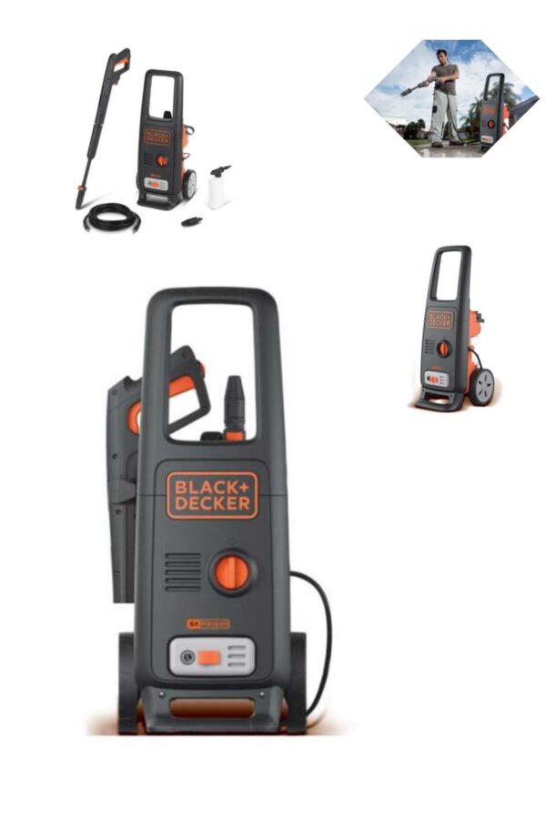 Black & Decker BXPW1600E 1600W 125bar Magasnyomású Mosó