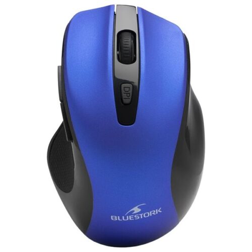 Bluestork  M-WL-OFF75-BLUE  Rechargeable 1600 DPI 6 gomb optikai...