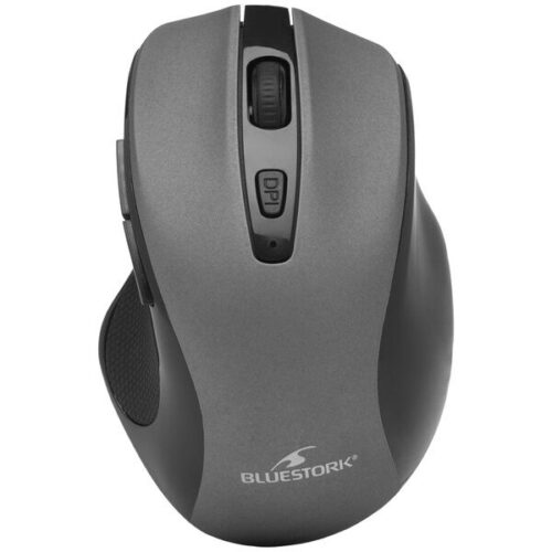 Bluestork  M-WL-OFF75-GREY  Rechargeable  1600 DPI 6 gomb  optika...