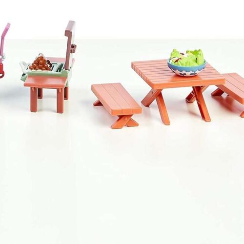 Bluey mini kert Játékkészlet