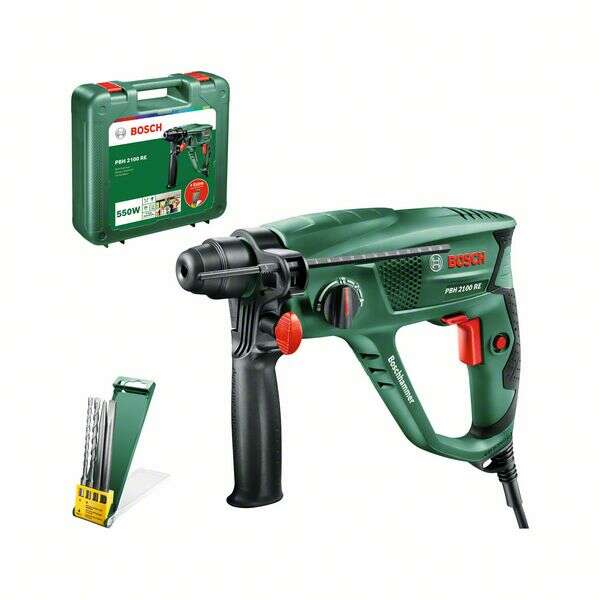 Bosch (06033A9302) PBH 2100 RE Fúrókalapács + Tartozékkészlet Kof...