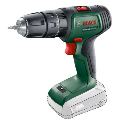 Bosch 06039D4100 UniversalImpact 18V Akkumulátoros ütvefúrógép (A...