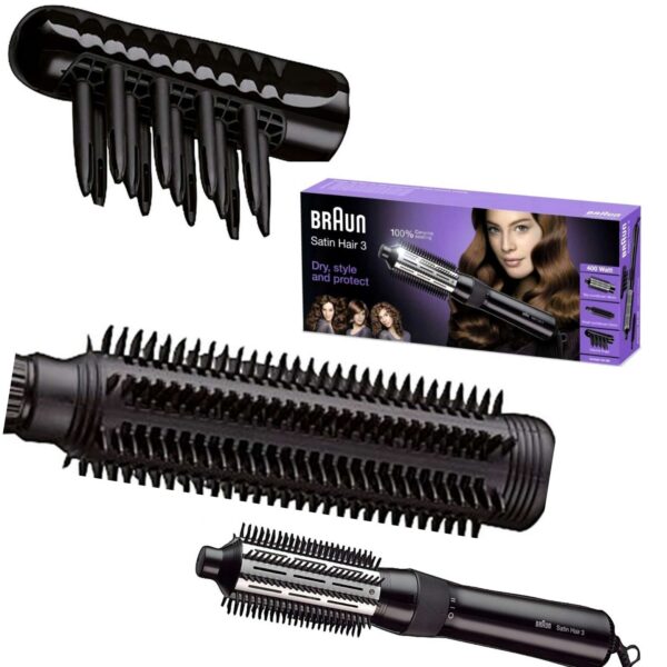 Braun BRAS330E Curling Iron Satin Hair 3 AS 330 Hajformázó - Fekete
