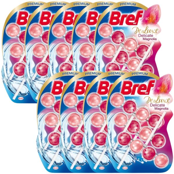 Bref DeLuxe WC frissítő Magnolia 9x(3x50g)