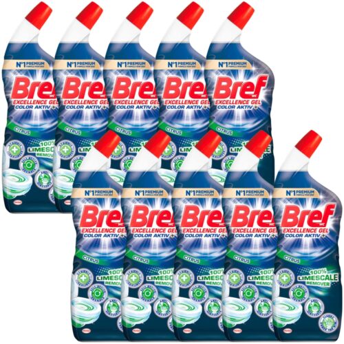 Bref Excellence Limescale WC Tisztító Gél 10x700ml
