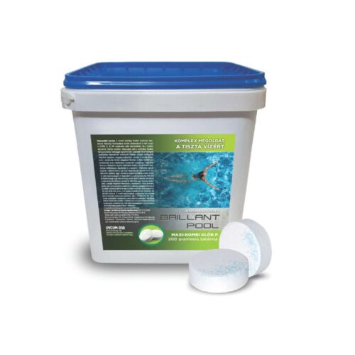 Brillant Pool Maxi-kombi 200g-os Klórtabletta 5kg