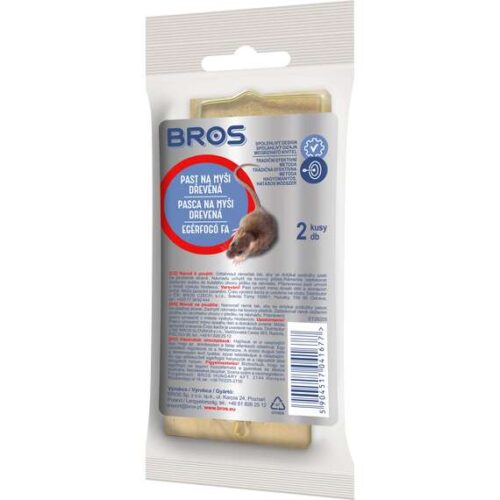 Bros Egérfogó fa 2 db-os 30 db/karton