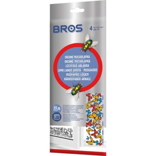 Bros Légyfogó ablakba pillangós 4db-os csomag (25db/krt)