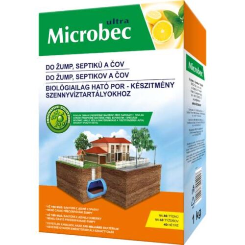 Bros Microbec -biológiailag ható por - készítmény szennyvíztartál...
