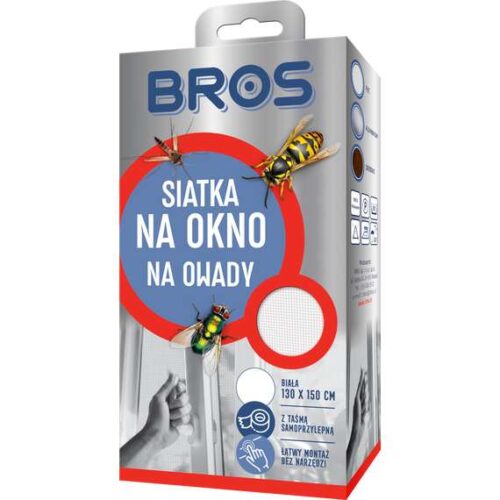 Bros Szúnyogháló ablakra 130x150cm 10 db/karton