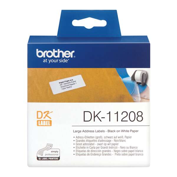 Brother etikett címke dk-11208