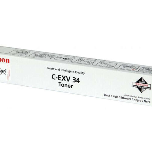 Canon C-EXV34 toner eredeti Black 23K 3782B002